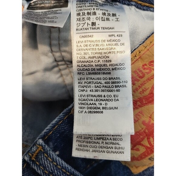 Levi's 501 Men's Sz 38 Button Fly PC9-00501-0194 Rugged Y2K Cowboy Rancher - Picture 8 of 12